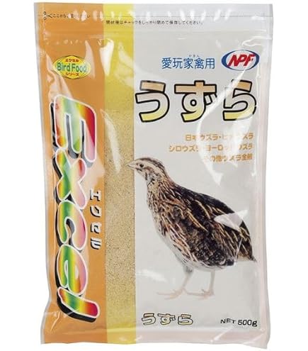 Amazon | NPF エクセル うずら 500g×4袋 鳥 餌 えさ